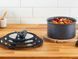 Кришка Tefal Ingenio 18см, скло, силікон, прозоро-чорний L9846253 фото 6