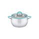 Кастрюля Pepper Apple Mint Silicone 22 см 5,0 л PR-1110-22 (107800) 107800 фото 2