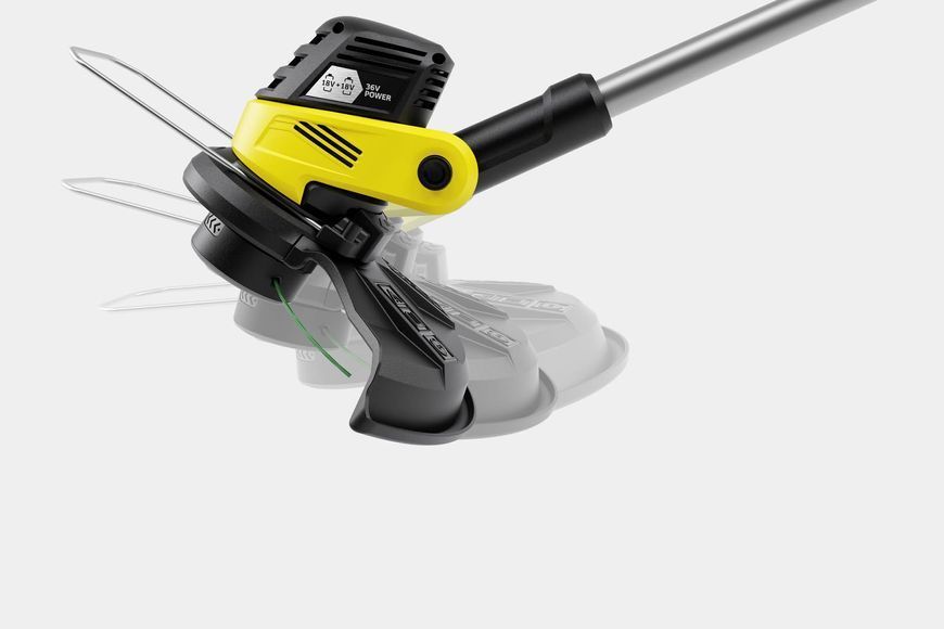 Триммер садовый аккумуляторный Karcher LTR 3-18 Dual Battery Set 18В акб 2х2А&middot;час 30см 8000об/мин 2хЗП Power 2.42кг 1.445-451.0 фото