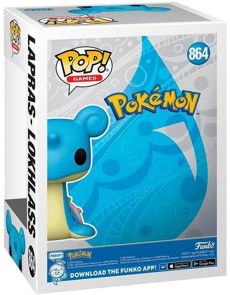 Фігурка Funko POP Games: Pokemon - Lapras 5908305245254 фото