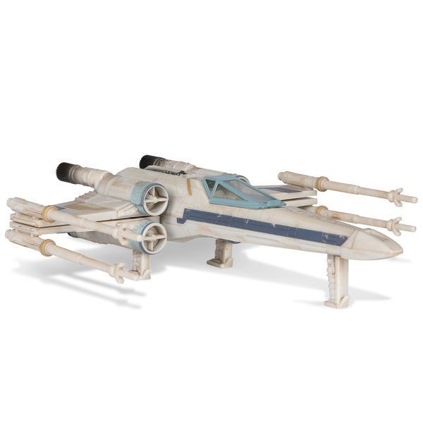 Star Wars Игровая коллекционная фигурка Medium Vehicle Транспорт и фигурка X-Wing (Blue 1) + Antoc Merric & R2-R9 12.5см SWJ0025 фото