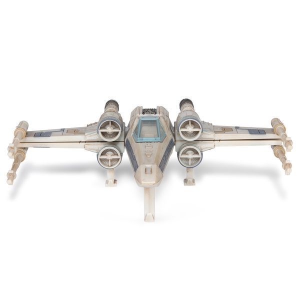 Star Wars Игровая коллекционная фигурка Medium Vehicle Транспорт и фигурка X-Wing (Blue 1) + Antoc Merric & R2-R9 12.5см SWJ0025 фото