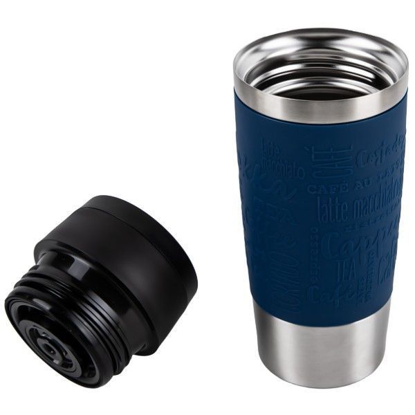 Термокружка Tefal Travel Mug Classic, 360мл синій (N2020310) N2020310 фото