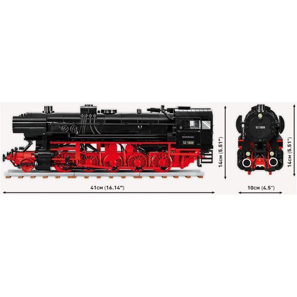 Конструктор Cobi Локомотив DRB Class 52 1:35, 1723 деталі (COBI-6283) COBI-6283 фото