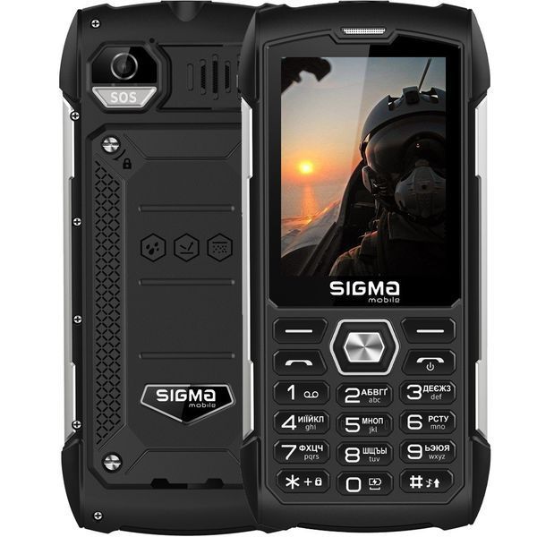 Мобильный телефон Sigma X-treme PK68 Black 4827798466711 фото