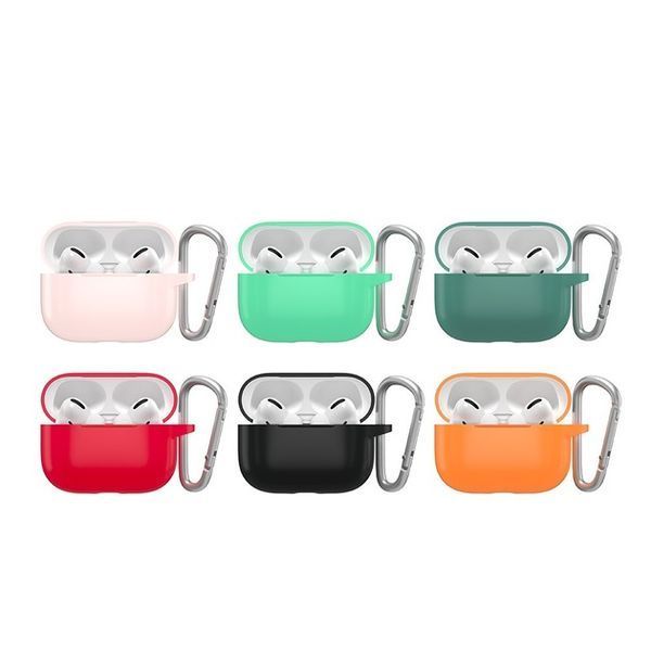 Чохол для навушників Blueo Airpods Pro Liquid Silicone Case Papaya (B36PPY) B36PPY фото