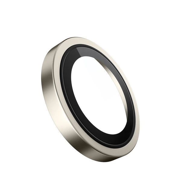 Защитное стекло для камеры Blueo Metal Frame Lens для iPhone 15 Pro/15 Pro Max/16 Pro/16 Pro Max NPB27-15PGRY фото