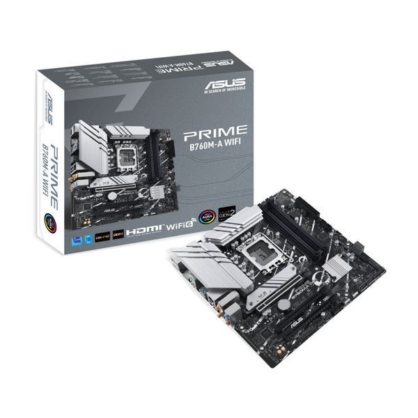 Материнська плата ASUS PRIME B760M-A WIFI PRIME B760M-A WIFI фото