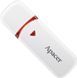 USB флешдрайв 64GB Apacer AH333 USB 2.0 White (AP64GAH333W-1) AP64GAH333W-1 фото 1