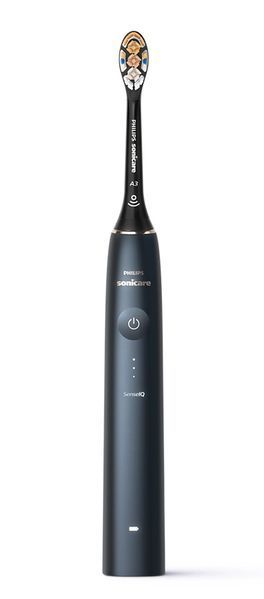 Зубна щітка Philips, Sonicare DiamondClean Prestige 9900, 62т. колив/хв, насадок-1, SenseIQ, зарядний чохол, чорний HX9992/12 фото