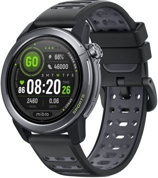 Смарт-годинник Mibro GS Active2 46mm Dark Gray (XPAW024D) XPAW024D фото