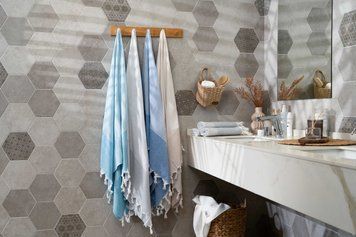 Полотенце Ardesto SPA 90х170см, 100% хлопок, синий ART2690BL фото