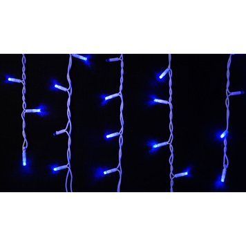 Гірлянда Delux ICICLE flash 75LED 2 х 0.7 м синій/білий IP44 EN (90012957) 90012957 фото