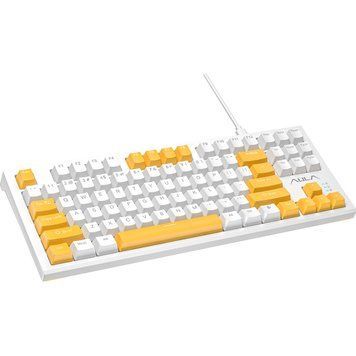 Клавіатура Aula F3032 keycaps plus 21 Yellow keys KRGD Red USB UA White (6948391204680) 6948391204680 фото