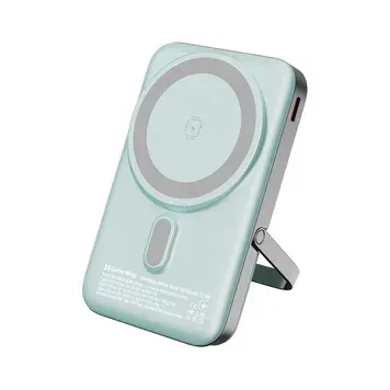 Універсальна батарея ColorWay 10000mAh MagSafe & Watch Wireless (15W) Aquamarine (CW-PB100LPA2MT-WPDD)