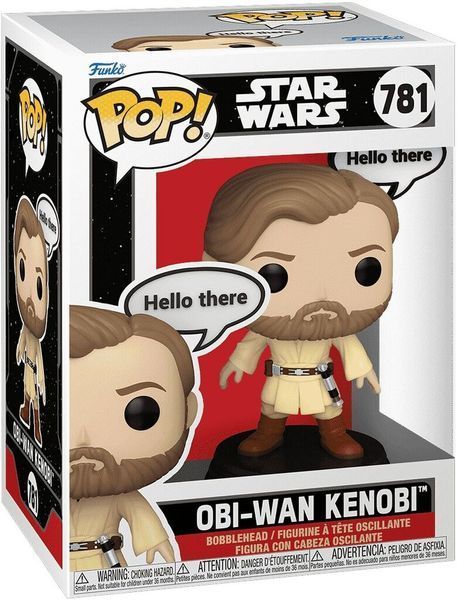 Фігурка Funko POP Star Wars: Sayings - Obi-Wan Kenobi (Hello There) 889698835954 фото