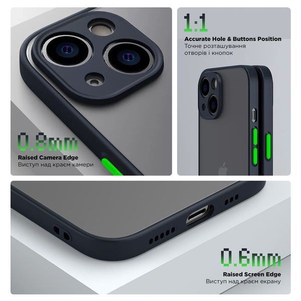 Накладка ArmorStandart Frosted Matte для Samsung A25 5G (A256) Navy Blue (ARM69692) ARM69692 фото