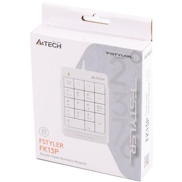 Клавіатура A4Tech FK13P White (4711421953450) 4711421953450 фото