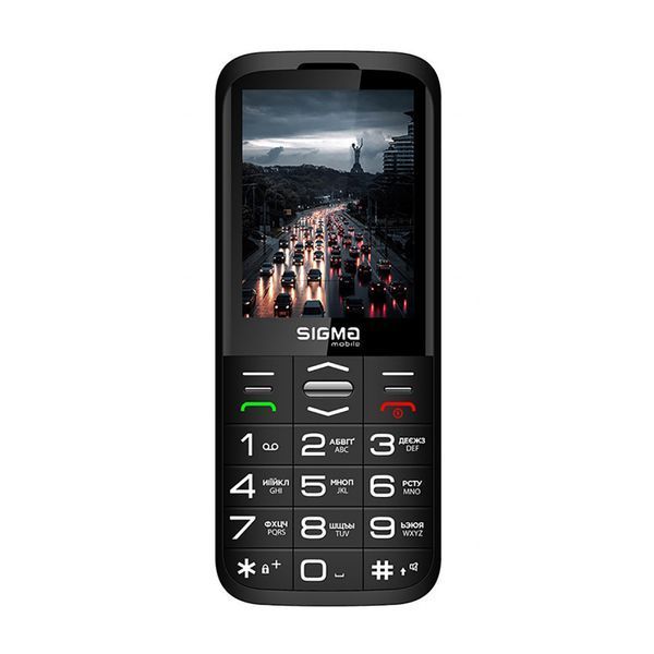 Мобильный телефон Sigma Comfort 50 Grace Type-C Black (4827798121818) 4827798121818 фото