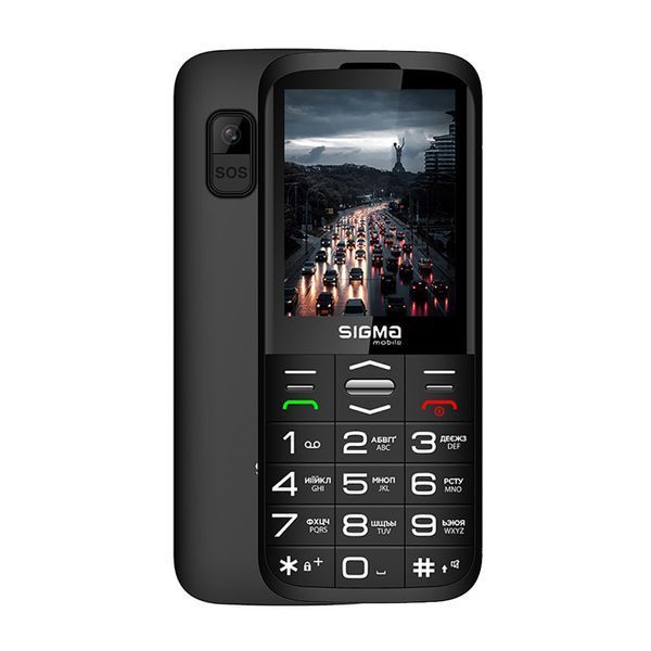 Мобильный телефон Sigma Comfort 50 Grace Type-C Black (4827798121818) 4827798121818 фото