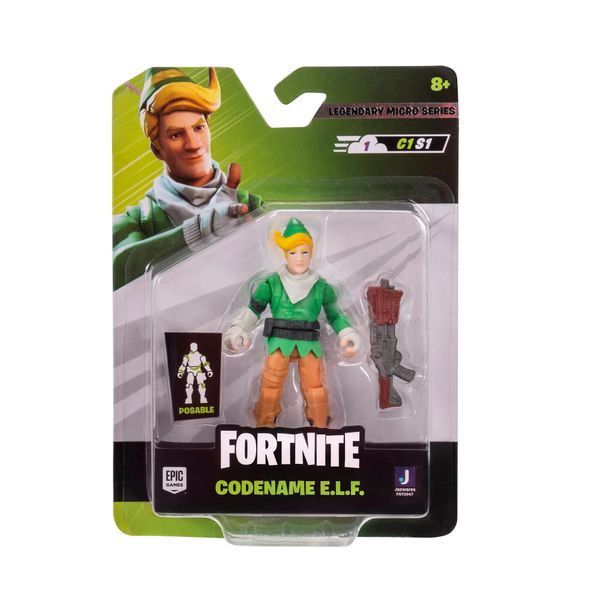 Колекційна фігурка Fortnite Micro Legendary Series Codename E.L.F., 6см FNT0947 фото