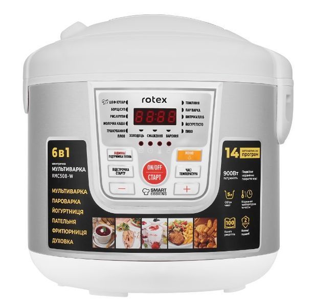 Мультиварка Rotex RMC508-W RMC508-W фото