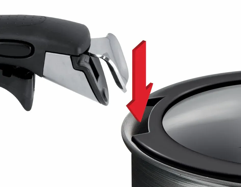 Набор стеклянных крышек Tefal Ingenio, 16см, 18см, 20см, стекло, пластик, черный L9849053 фото