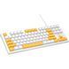 Клавіатура Aula F3032 keycaps plus 21 Yellow keys KRGD Red USB UA White (6948391204680) 6948391204680 фото 1