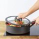 Набор стеклянных крышек Tefal Ingenio, 16см, 18см, 20см, стекло, пластик, черный L9849053 фото 8