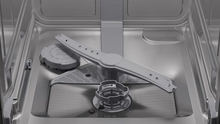 Посудомоечная машина Bosch встраиваемая, 10компл., A++, 45см, дисплей, 3я корзина, белый SPV4HMX14Q фото