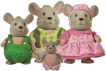Набір фігурок Li'l Woodzeez Сім'я Мишей 6003Z фото