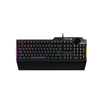 Клавіатура ASUS TUF Gaming K1 USB UA Black (90MP01X0-BKMA00) 90MP01X0-BKMA00 фото