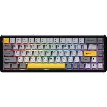 Клавіатура Ajazz AK680 MAX Magnetic Switch RGB USB Black (AK680-M-BGY-AW) AK680-M-BGY-AW фото