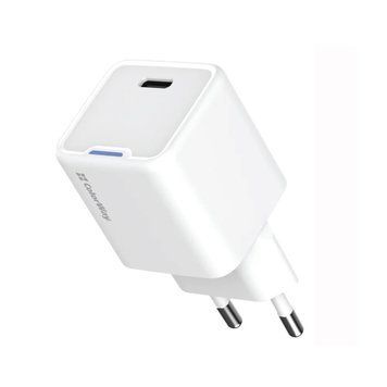 Зарядное устройство ColorWay GaN Mini (30W) PD Port PPS USB-C белый (CW-CHS054PD-WT) CW-CHS054PD-WT фото