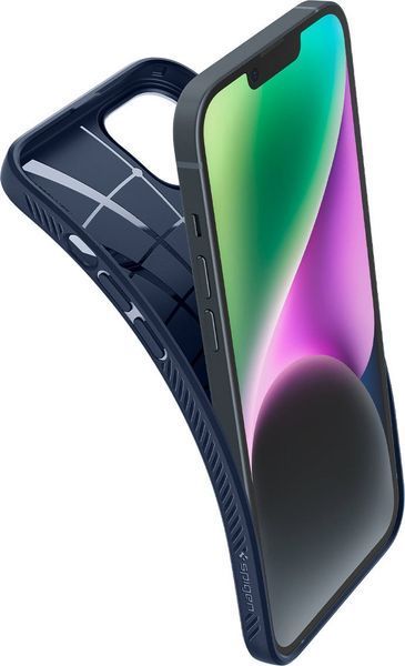 Накладка Spigen для Apple iPhone 14 Liquid Air Navy Blue (ACS05038) ACS05038 фото