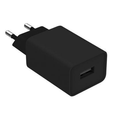 Зарядное устройство Colorway 1USB AUTO ID 2A (10W) черное + cable Lightning (CW-CHS012CL-BK) CW-CHS012CL-BK фото