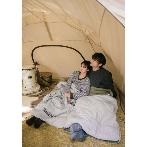 Спальний мішок Naturehike двомісний із подушками NH21MSD06 Green (6927595795330) 6927595795330 фото