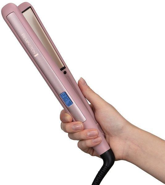 Remington Выпрямитель Remington Coconut Smooth, 47Вт, темп.режимов-9, 150-230С, дисплей, керамика, р S5901 фото