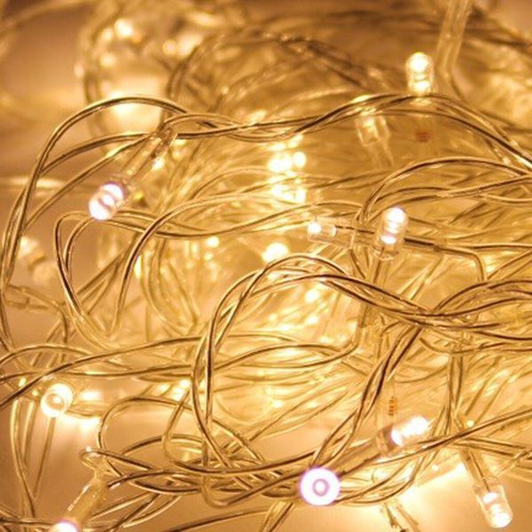 Світлодіодна гірлянда СolorWay LED 200 20м (8 функцій) теплий колір 220V (CW-G-200L20V) CW-G-200L20V фото