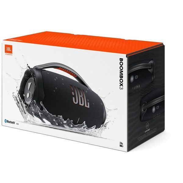 Акустика портативна JBL Boombox 3 Black (JBLBOOMBOX3BLKEP) JBLBOOMBOX3BLKEP фото