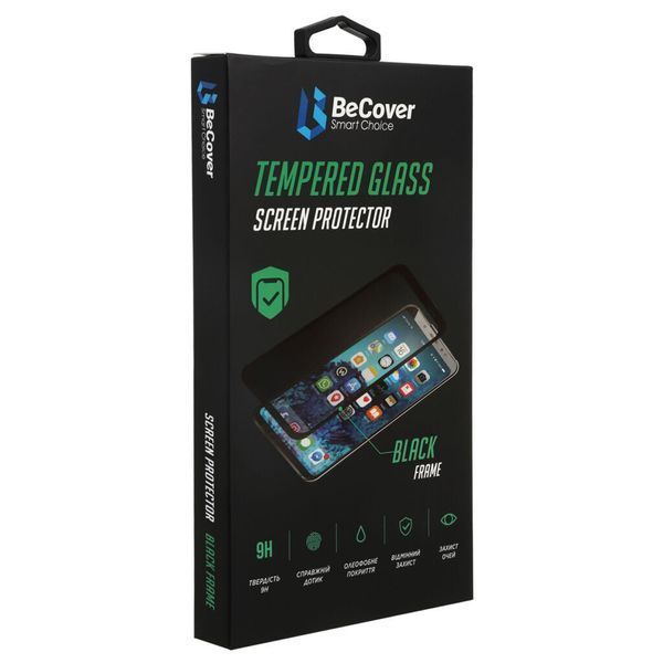 Захисне скло BeCover для Realme 10 Black (708570) 708570 фото