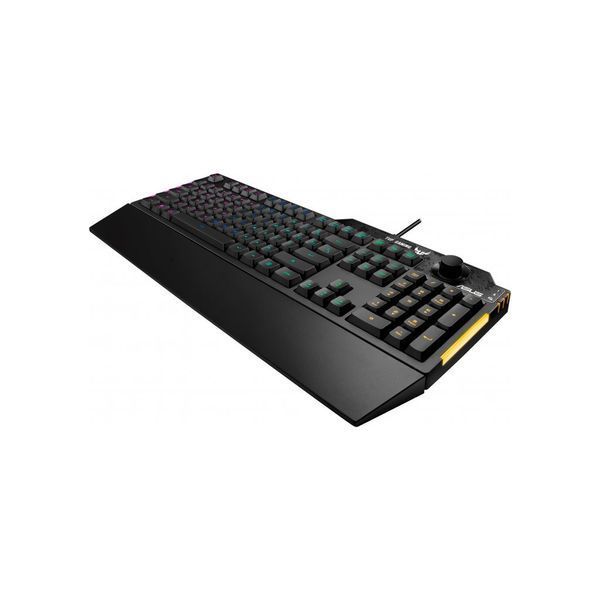 Клавіатура ASUS TUF Gaming K1 USB UA Black (90MP01X0-BKMA00) 90MP01X0-BKMA00 фото