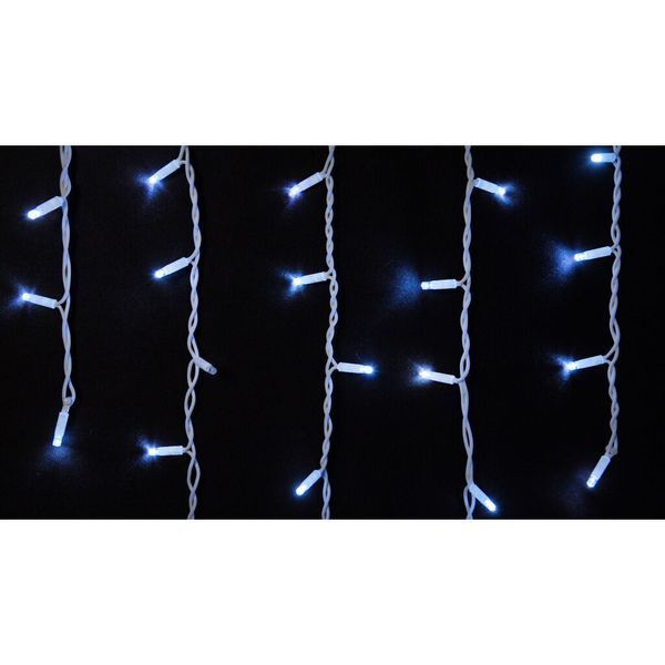 Гірлянда Delux Icicle 75LED 2x0.7m 18 flash білий/білий IP44 EN (90012951) 90012951 фото
