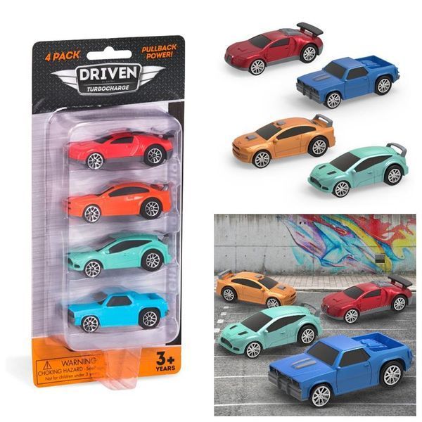 DRIVEN Набор машинок TURBOCHARGE 4 шт WH1121Z фото