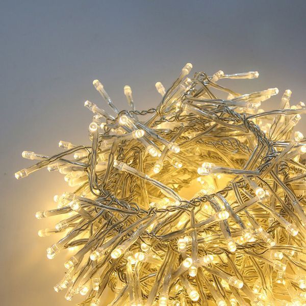 Світлодіодна гірлянда СolorWay LED 200 20м (8 функцій) теплий колір 220V (CW-G-200L20V) CW-G-200L20V фото
