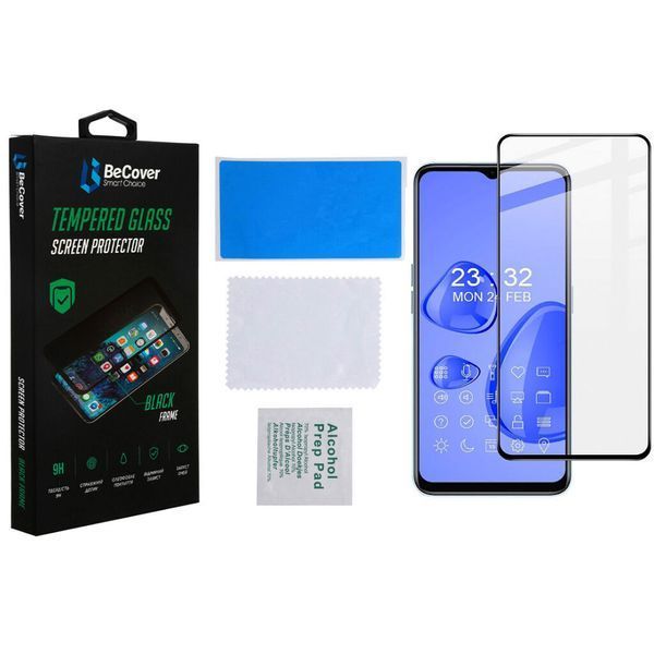Захисне скло BeCover для Realme 10 Black (708570) 708570 фото