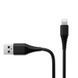 Зарядное устройство Colorway 1USB AUTO ID 2A (10W) черное + cable Lightning (CW-CHS012CL-BK) CW-CHS012CL-BK фото 3