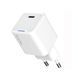 Зарядний пристрій ColorWay GaN Mini (30W) PD Port PPS USB-C білий (CW-CHS054PD-WT) CW-CHS054PD-WT фото 1