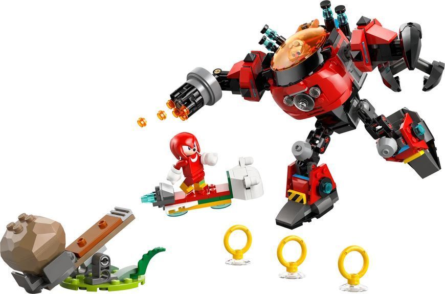 Конструктор LEGO Sonic Knuckles vs. Dr. Eggman Egg Crusher Mech (77005) 77005 фото