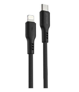 Кабель Proove Rebirth Type-C to Lightning 27W (1m) Black (CCRE60002101) CCRE60002101 фото